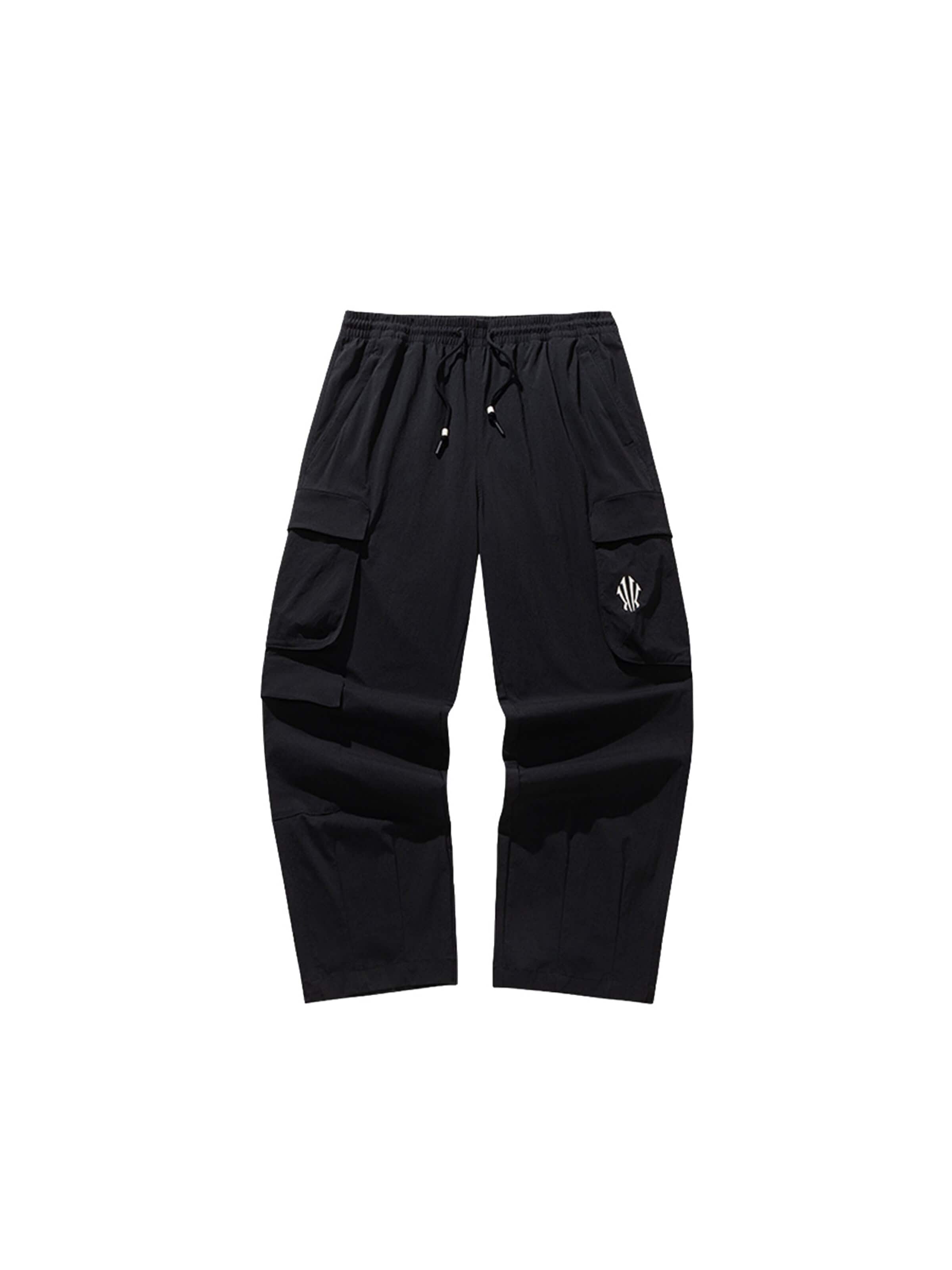 ANTA Regular Sports trousers 'Anta KAI Pants' in Black: front