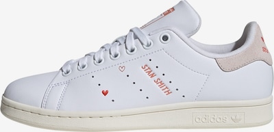 ADIDAS ORIGINALS Baskets basses 'Stan Smith' en nude / grenadine / blanc, Vue avec produit