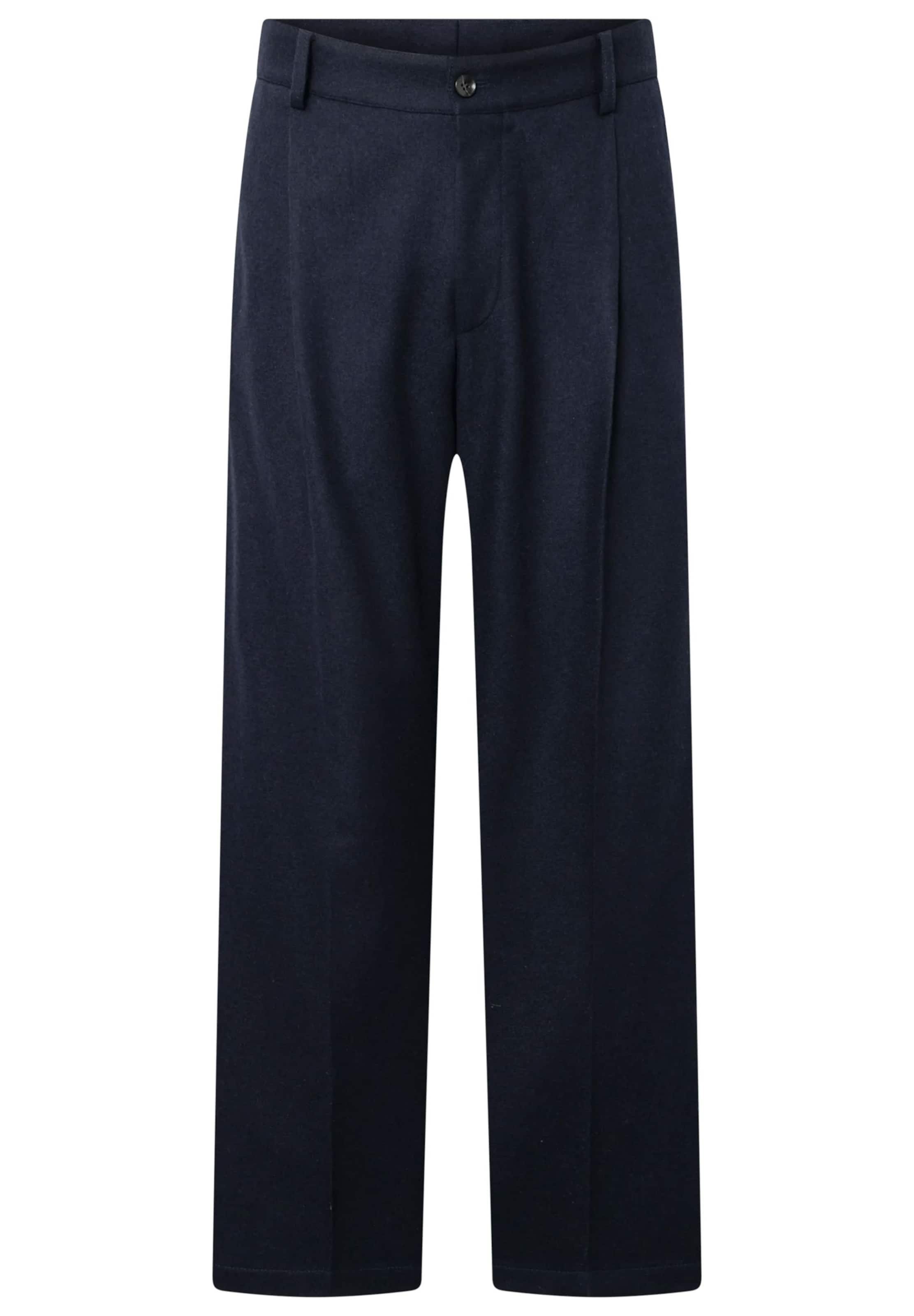 STRELLSON Loosefit Chinohose in Blau: Vorderseite