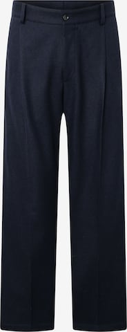 STRELLSON Loosefit Pantalon in Blauw: voorkant