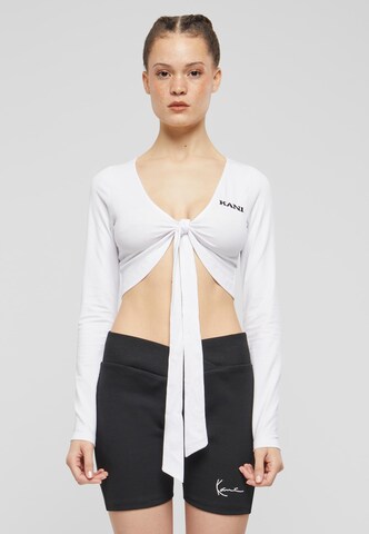 Karl Kani Bolero in White: front