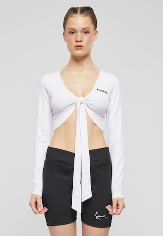 Karl Kani Bolero in White: front