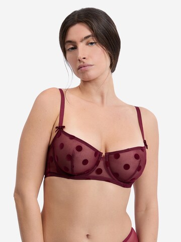 ETAM Bustier BH 'Gamme' in Rot: Vorderseite