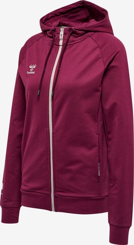 Hummel Sportsweatjacke 'Move' in Lila