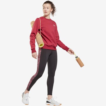 Reebok Athletic Sweatshirt in Red