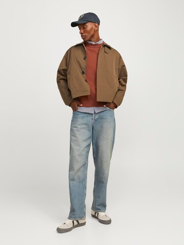 Pull-over 'JORVesterbro' JACK & JONES en marron