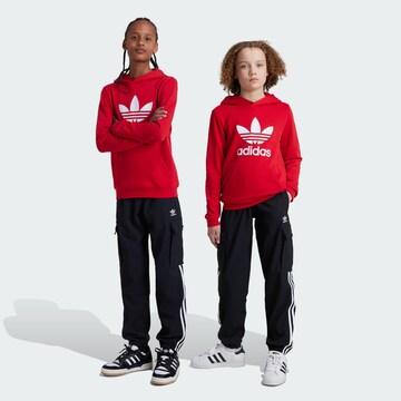 ADIDAS ORIGINALS Loose fit Pants 'Adicolor' in Black: front