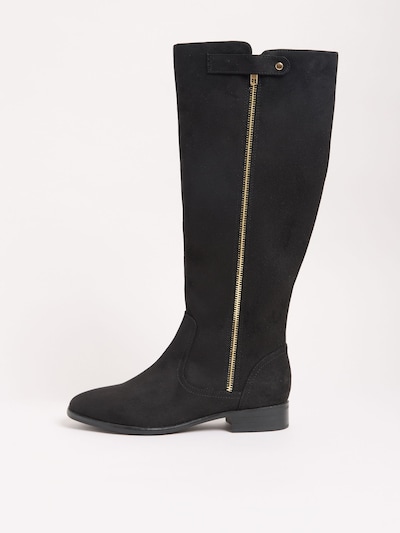 Cizme Friends Like These pe negru, Vizualizare produs