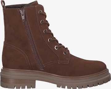 s.Oliver Lace-Up Ankle Boots in Brown