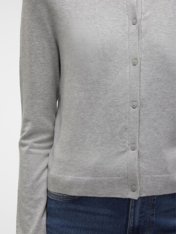 VERO MODA Knit Cardigan in Grey