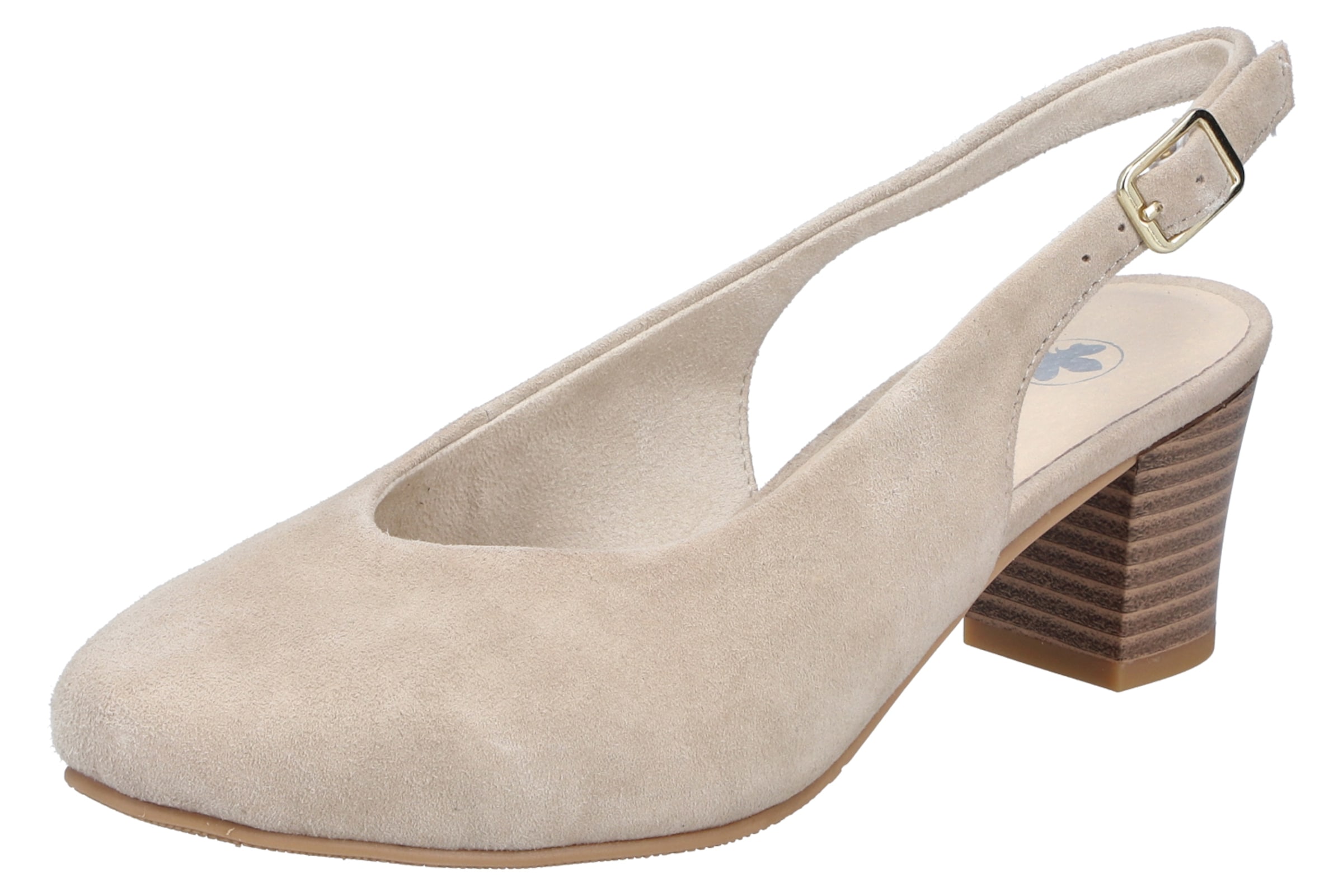 Rieker Slingpumps in beige, Produktansicht