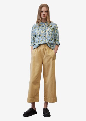 Marc O'Polo DENIM Wide leg Broek in Beige