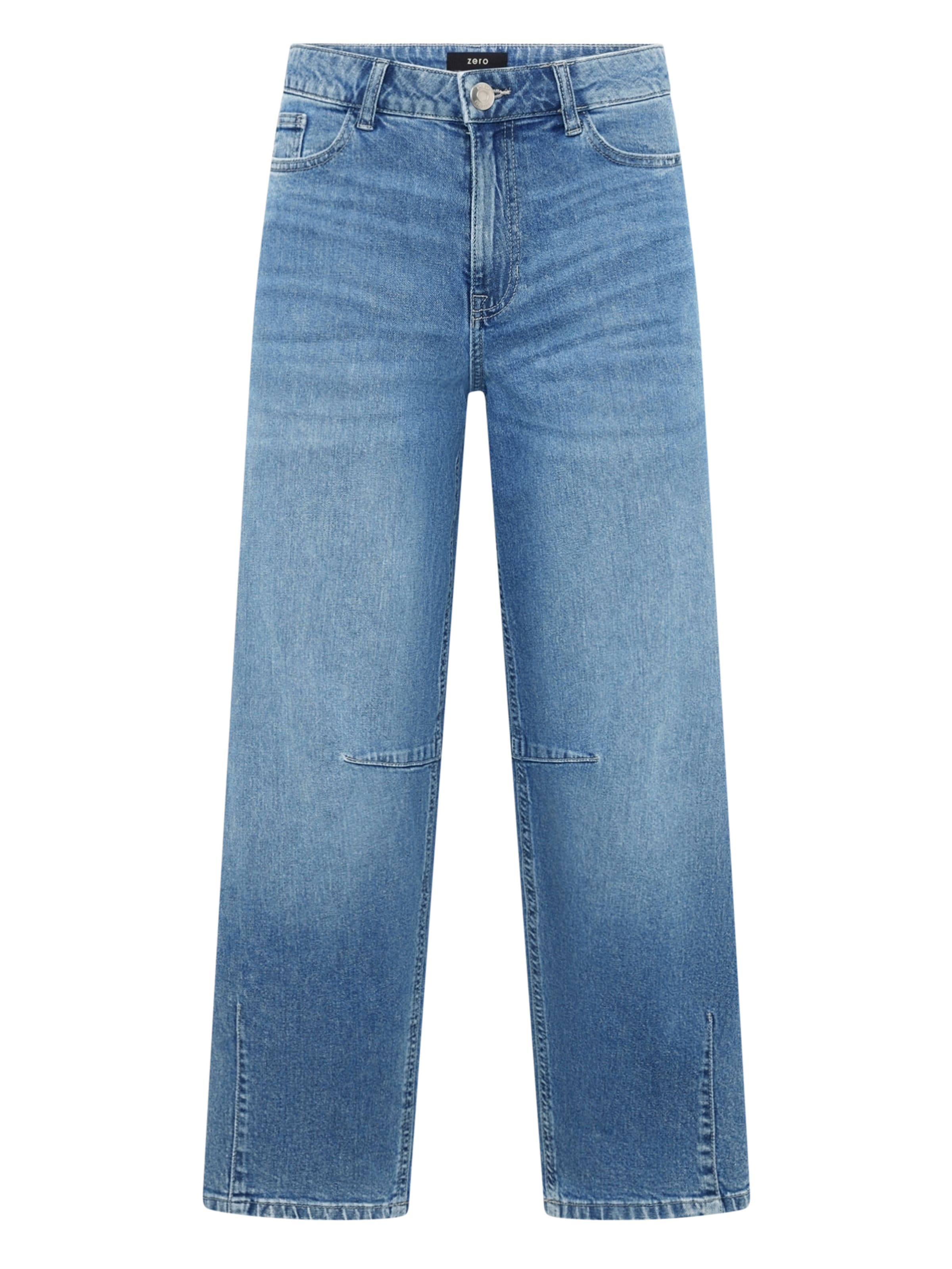zero Skinny Jeans in Blau: Vorderseite