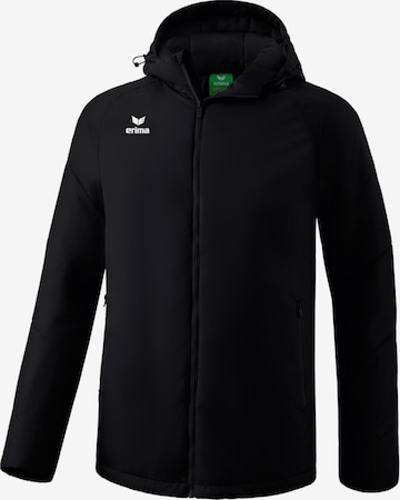 ERIMA Sportjacke in Schwarz: Vorderseite