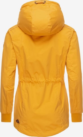 Ragwear - Casaco outdoor 'Danka' em amarelo