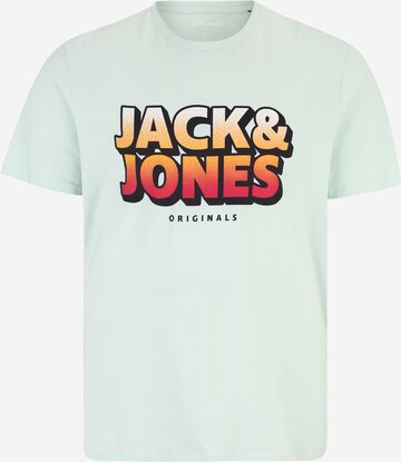 Jack & Jones Plus Shirt in Blue: front