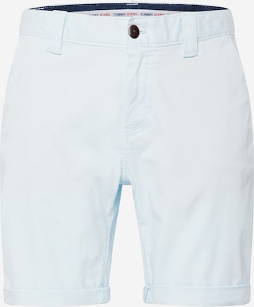 Tommy Jeans Chino kalhoty 'SCANTON' – modrá: přední strana