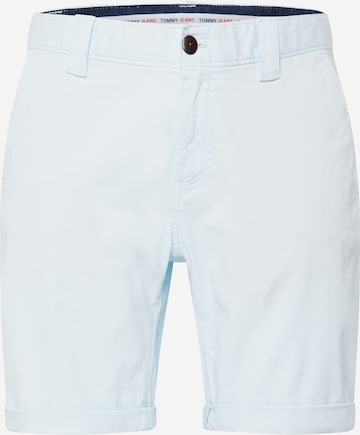 Tommy Jeans Chino trousers 'SCANTON' in Blue: front