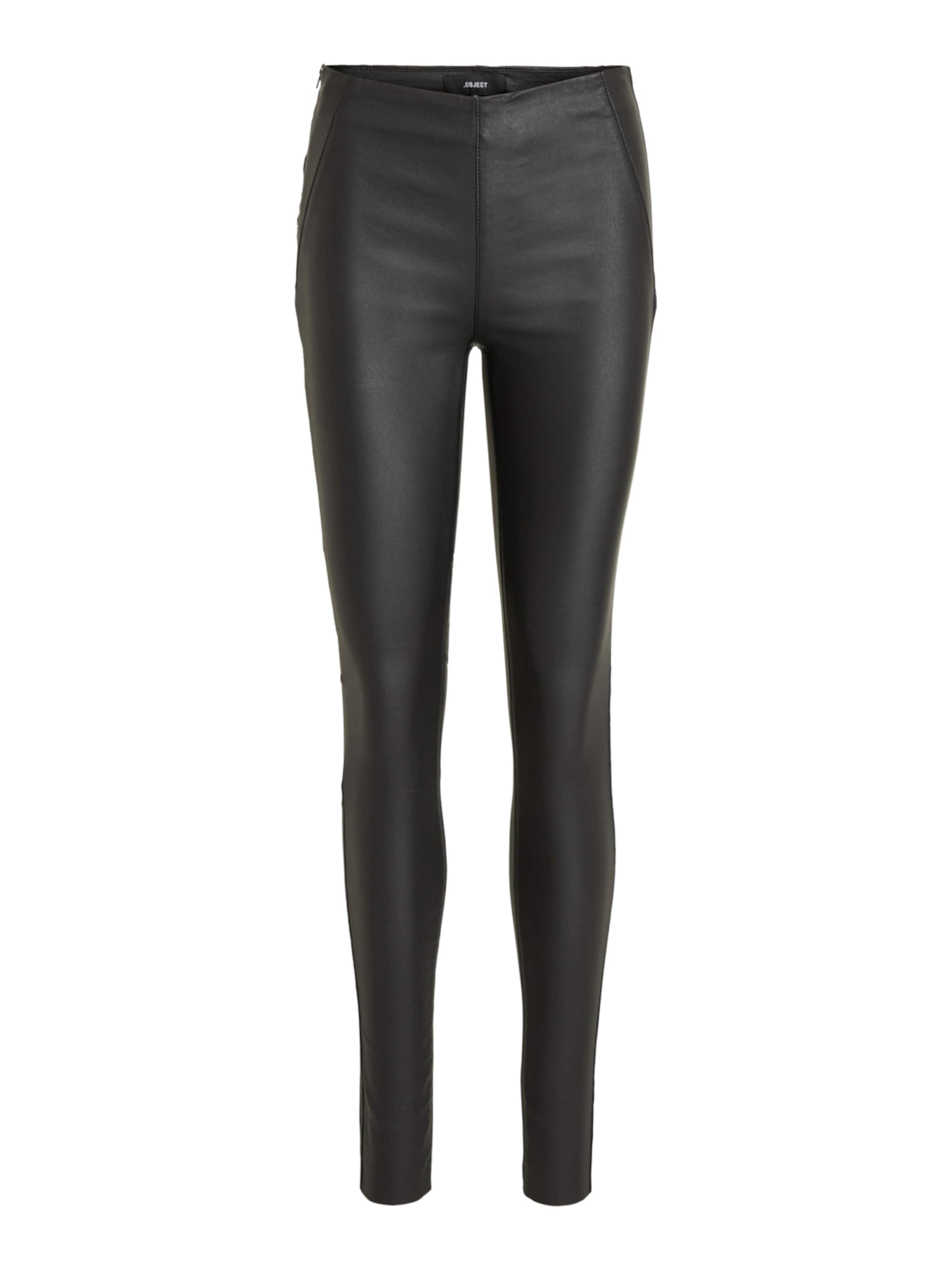 OBJECT Petite Skinny Leggings &#x27;BELLE&#x27; in Black: front