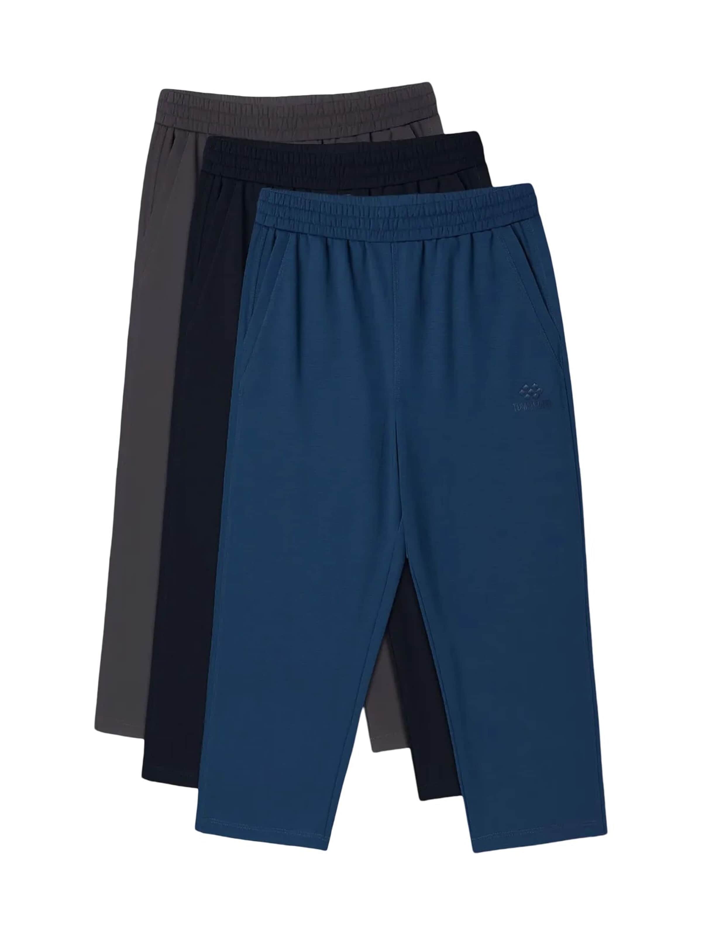 Pantalon de sport Tommy Life en gris : devant