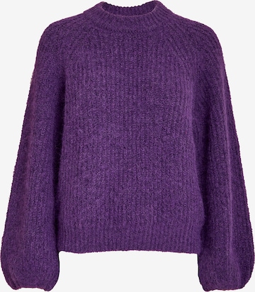 Pull-over 'Silami' Peppercorn en violet : devant