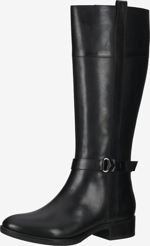 Bottes GEOX en noir : devant