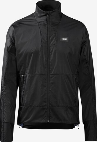 GORE WEAR Athletic Jacket 'Drive' in Black: front