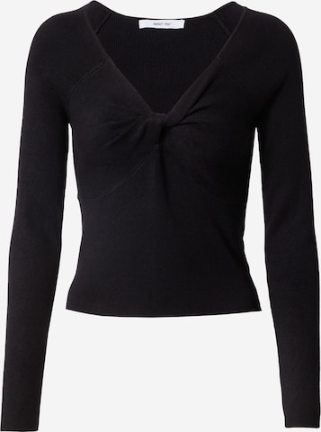 ABOUT YOU Sweater 'Ayla' in Black: front