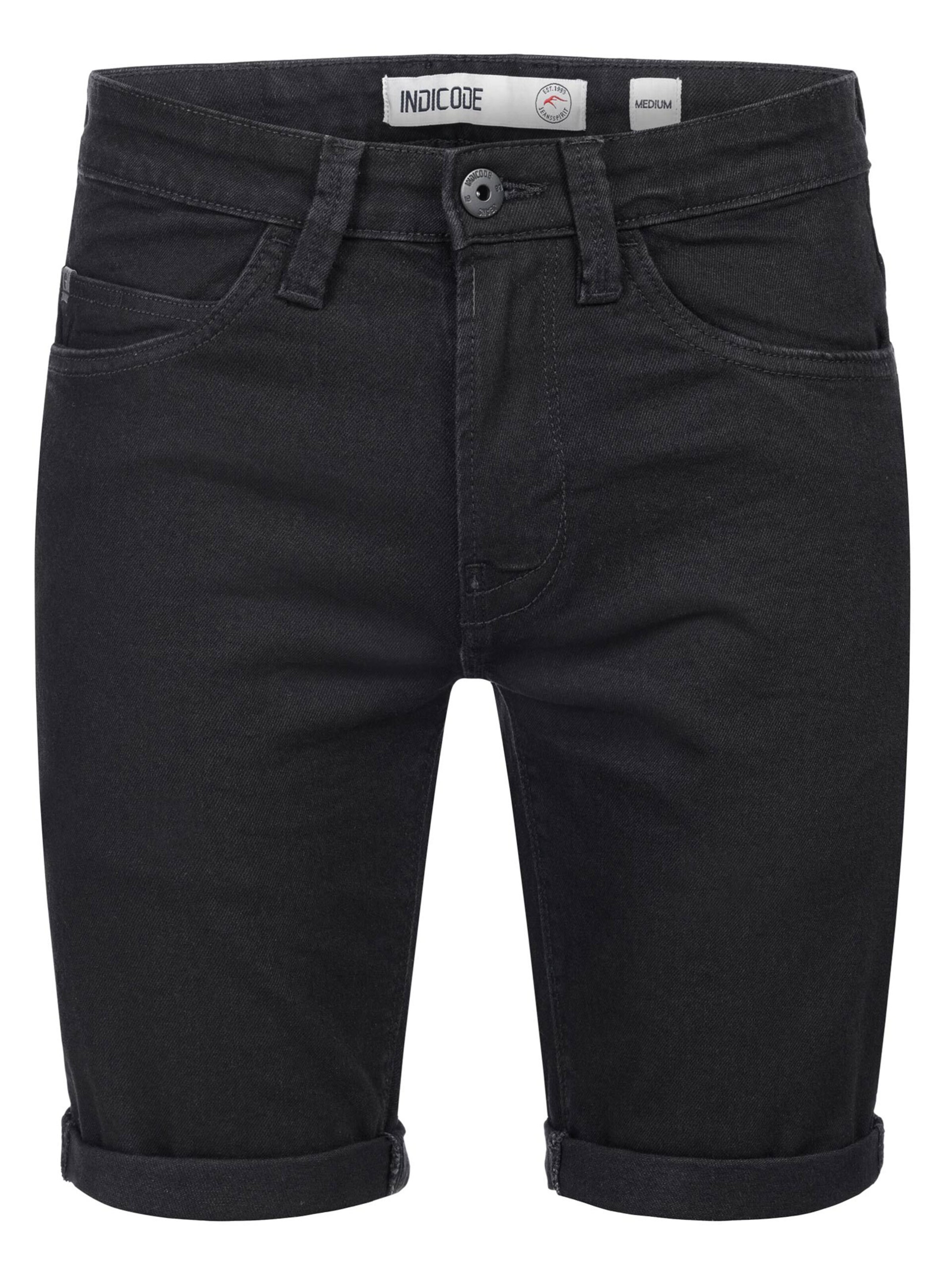 INDICODE JEANS Hose in Schwarz: Vorderseite