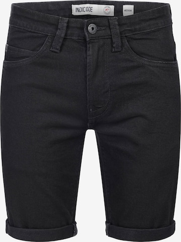 Pantalon INDICODE en noir : devant