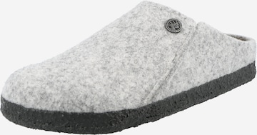 Pantoufle 'Zermatt Rivet' BIRKENSTOCK en gris : devant