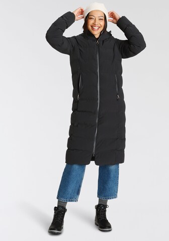 ICEPEAK Outdoor Coat 'Brilon' in Black: front