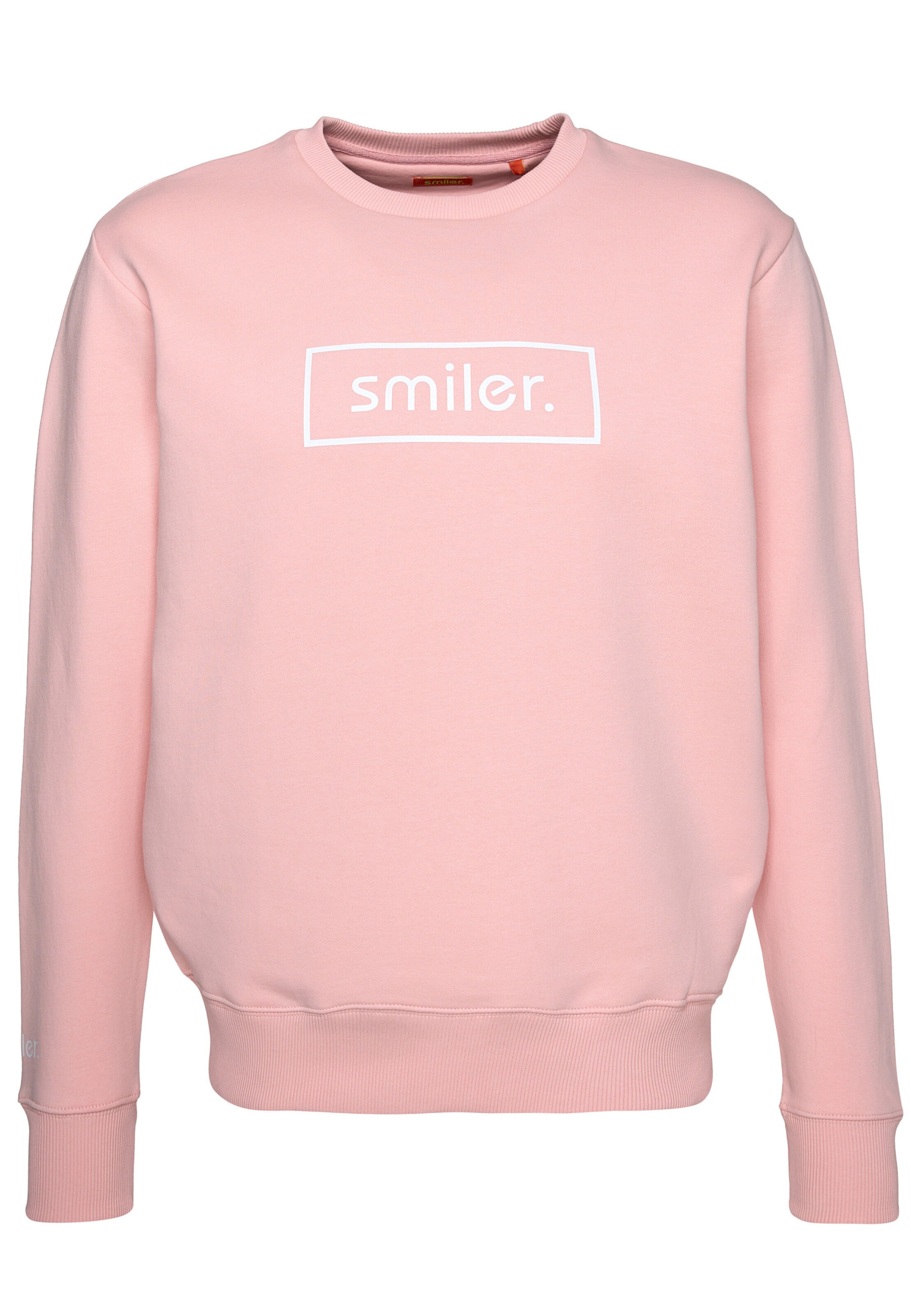 smiler. Sweater 'Cuddle' in Red: front