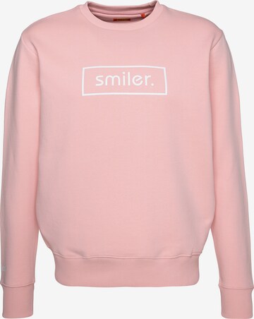 smiler. Sweater 'Cuddle' in Red: front