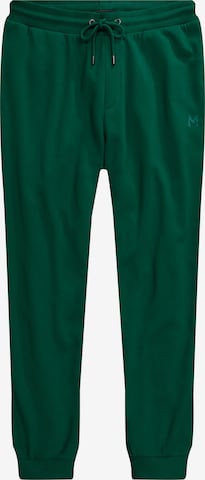 Effilé Pantalon Men Plus en vert : devant