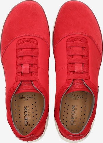 Sneaker bassa di GEOX in rosso