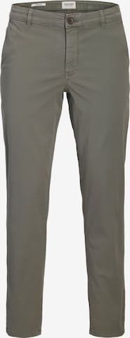 JACK & JONES - Pantalón chino 'JPSTOllie' en verde: frente