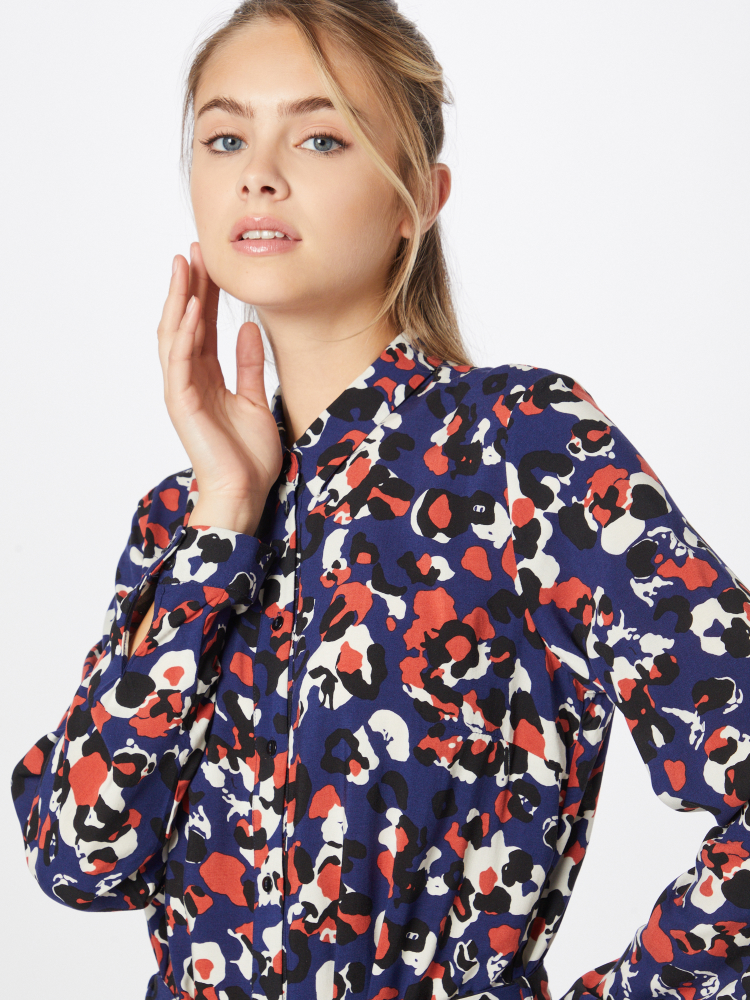 Odzież Plus size VILA Sukienka koszulowa Lana w kolorze Mieszane Kolorym 