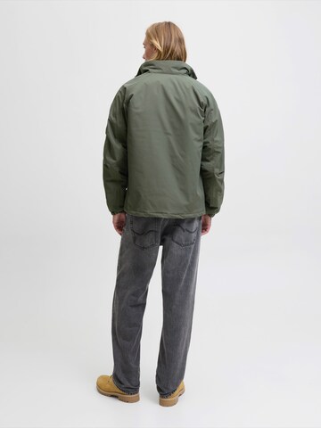 JACK & JONES Átmeneti dzseki 'JJEDiego' - zöld