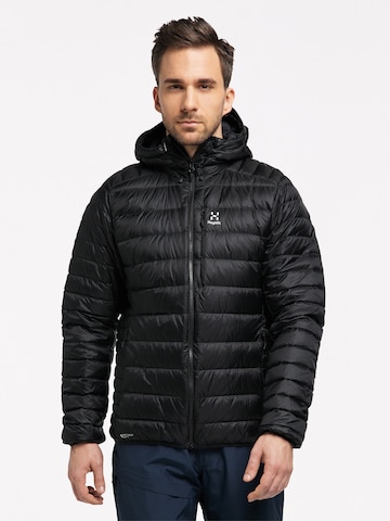 Haglöfs Outdoor jacket 'Roc Down' in Black: front