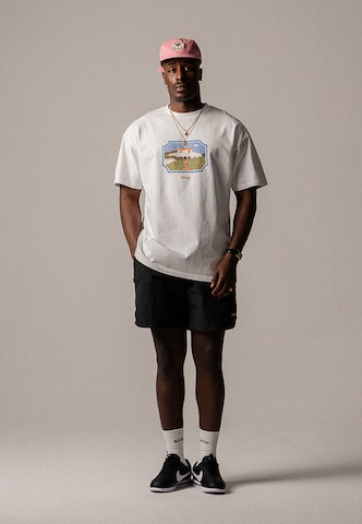 T-Shirt 'Domaine' BLKVIS en blanc