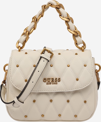 GUESS Handtasche 'Triana' in gold / weiß, Produktansicht