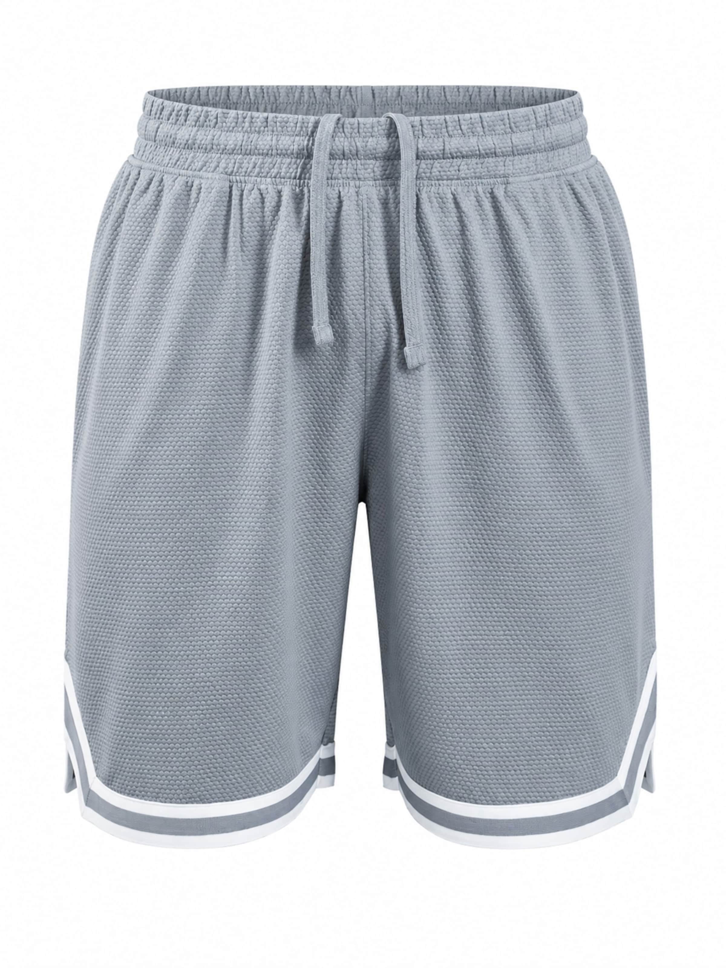 PANTONECLO Board shorts 'Pantoneclo Men’s Gym Shorts with Side Gasket' in S in Grey, Item view