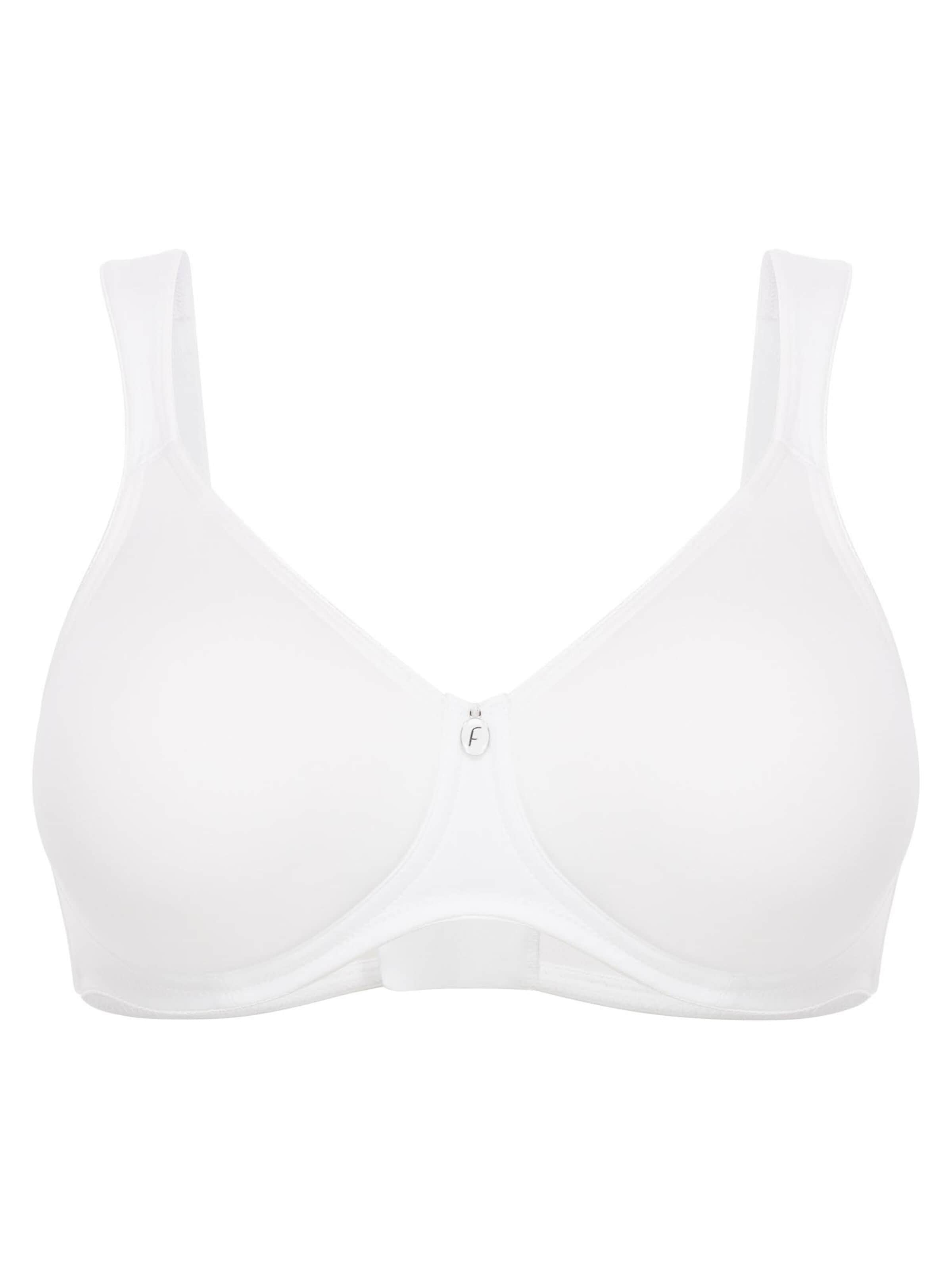 FELINA Minimiser Bra 'Pure Balance' in White: front