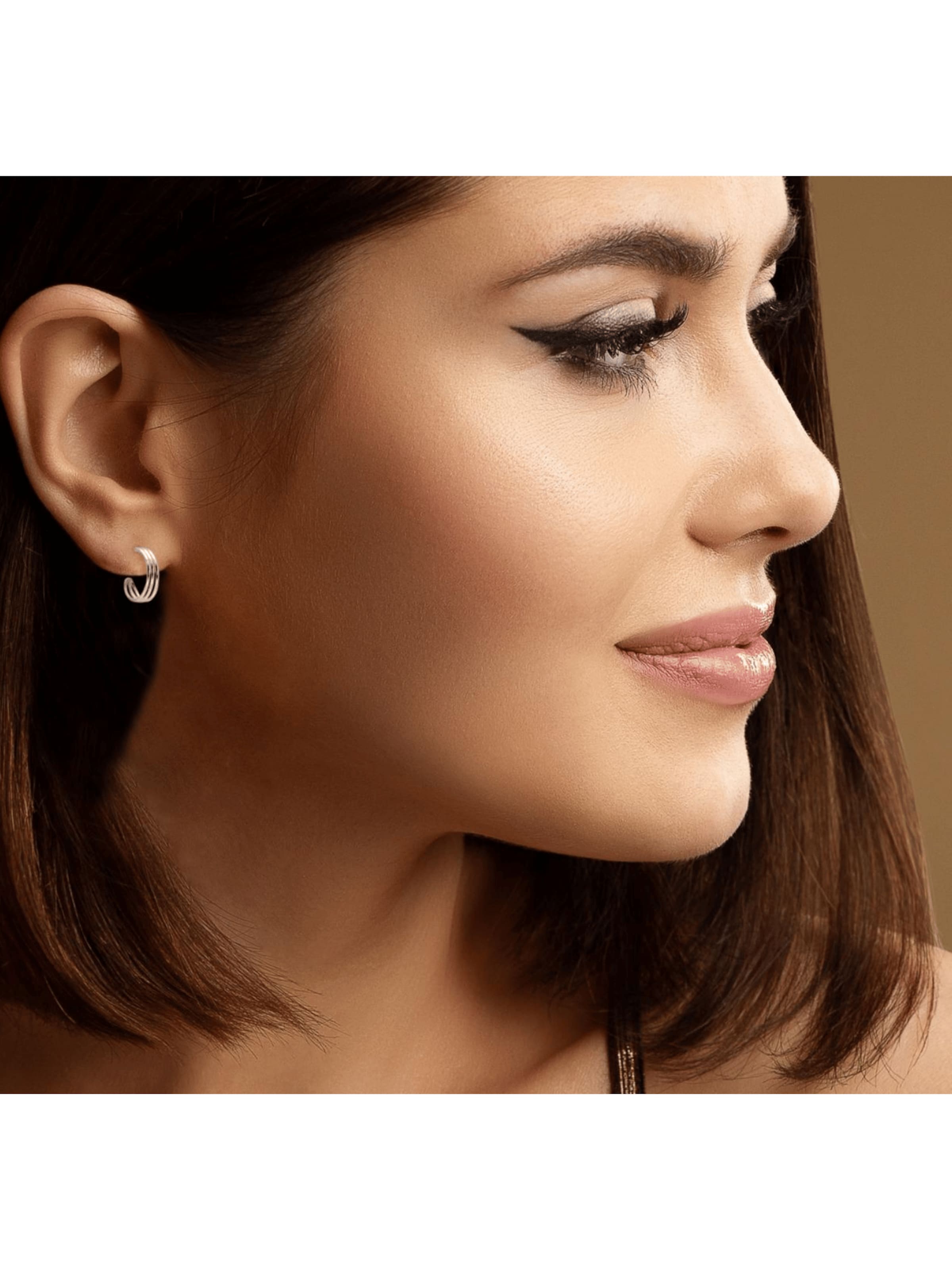 ARS-ARGENTI Earrings 'ROUND & BOUND' in Silver