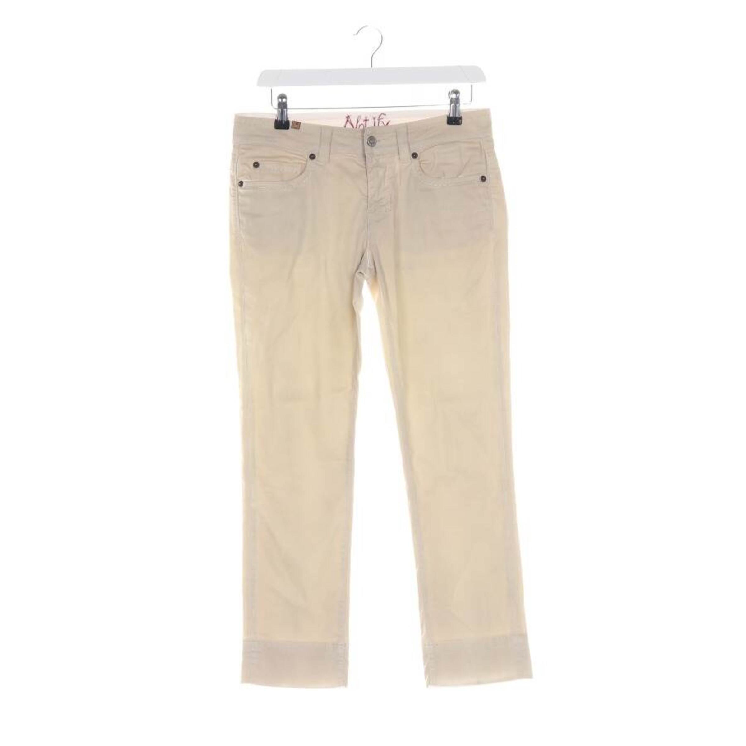 Notify Pants in S in Brown: front