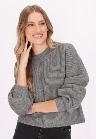 Pull-over DreiMaster Vintage en gris : devant