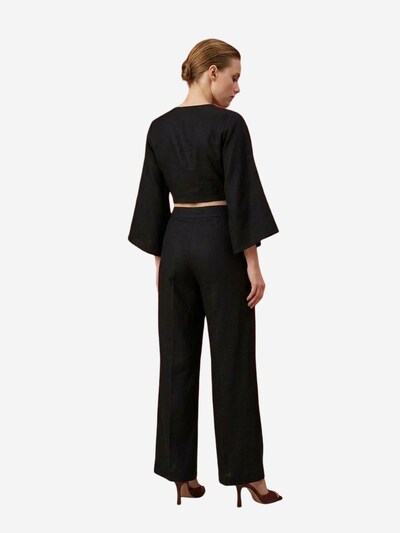 My fashion Tenue d'intérieur 'Zweiteiliges Set' en S en noir, Vue avec produit
