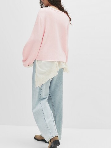 Pull&Bear Tröja i rosa