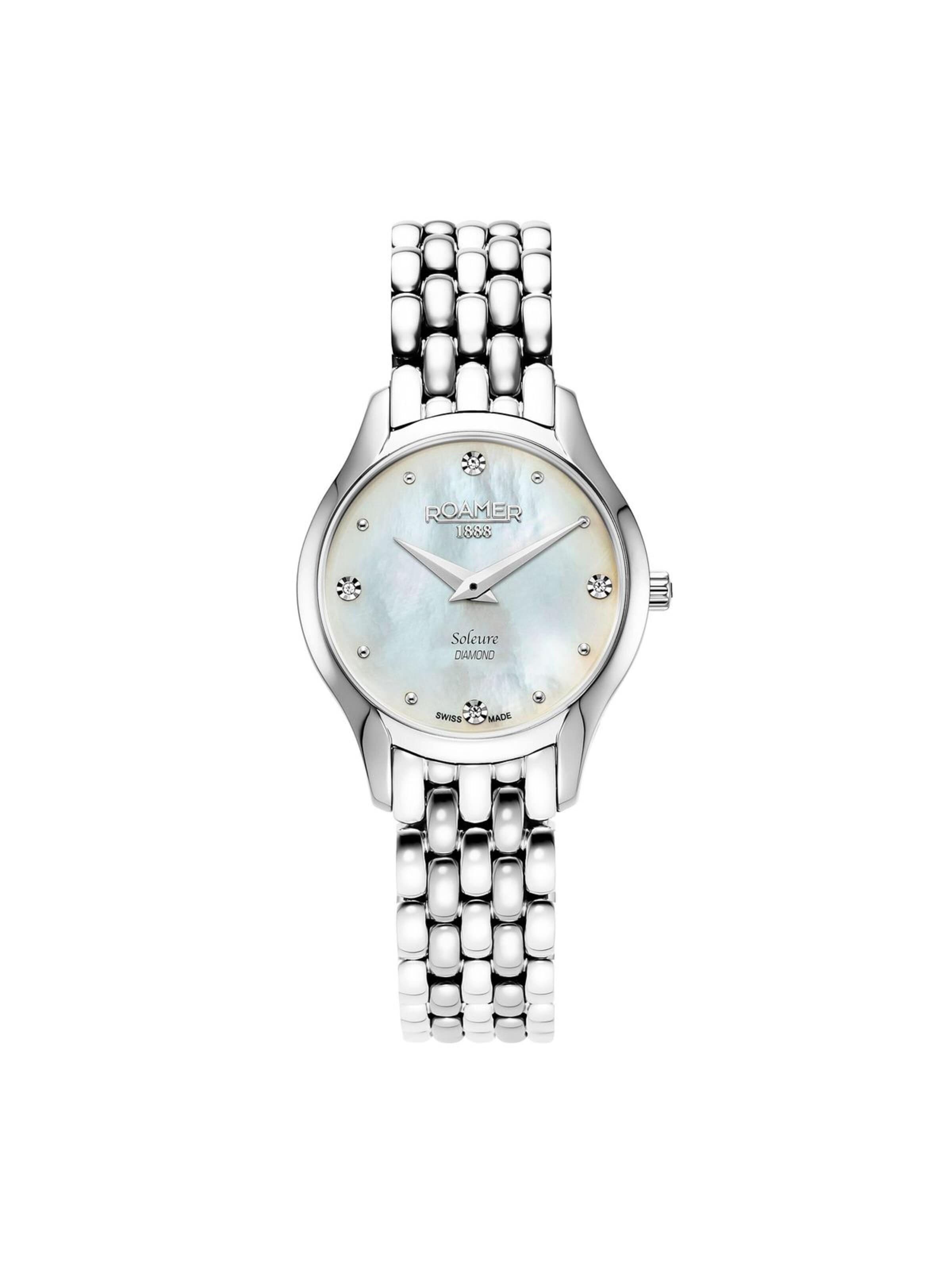 Roamer Analoog horloge in Zilver: voorkant